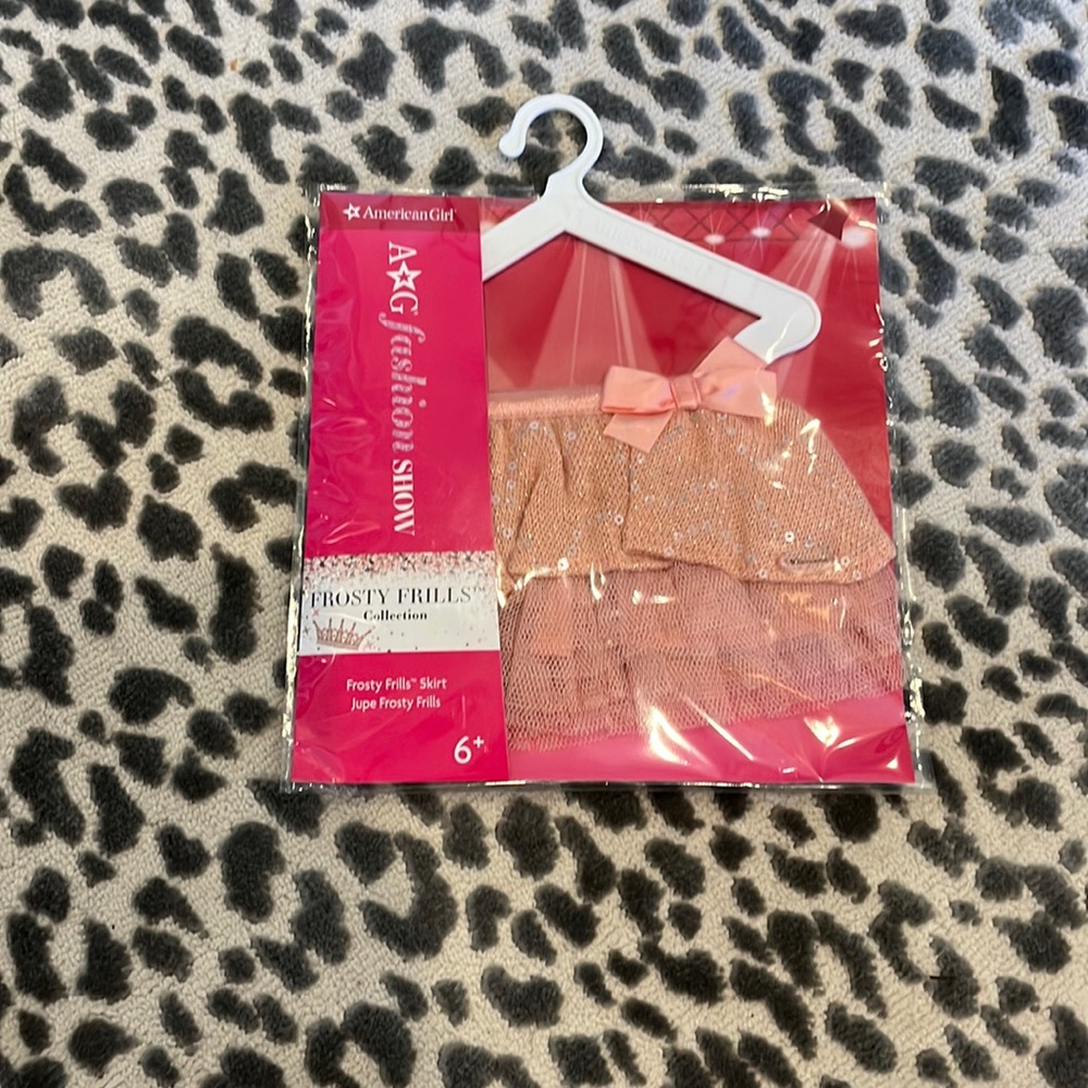 American Girl Frosty Frills Doll Skirt